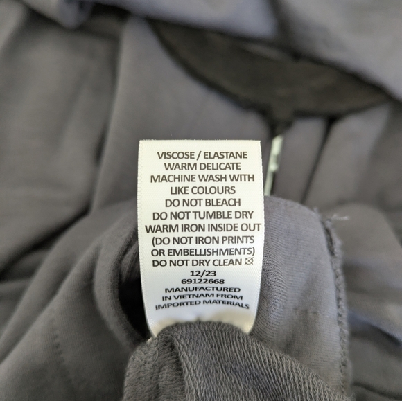 Target new women's Sleepwear Top Pajama Long Sleeve Soft Viscose Button Up Sz 20 - Picture 4 of 7